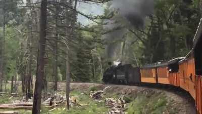 Listening to the chugging of a steam locomotive is one of the most relaxing sounds on the planet