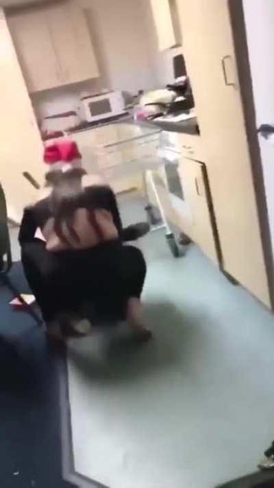 HMC while I pass her the chicken nuggets