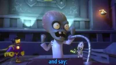 dr. zomboss has an announcement