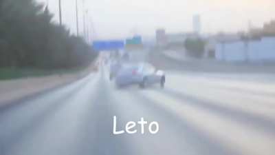 Leto slides past G-Wagon