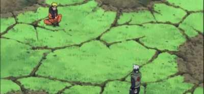 Kakashi acting sus around naruto