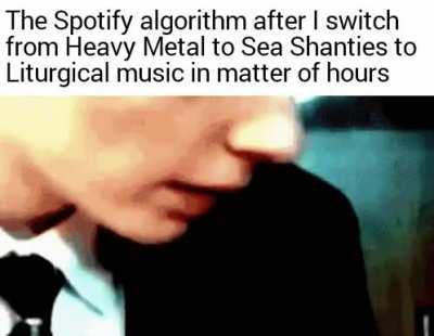 My Spotify homepage looks like a bowl of ice cream covered with ketchup