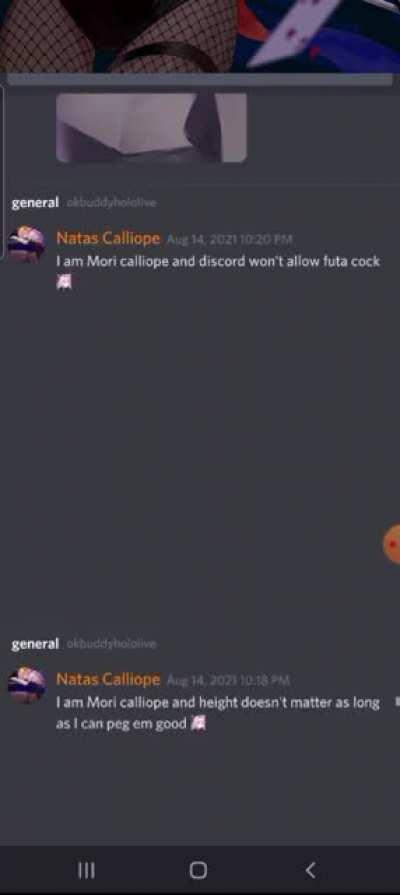 This is the moment when I became Mori calliope