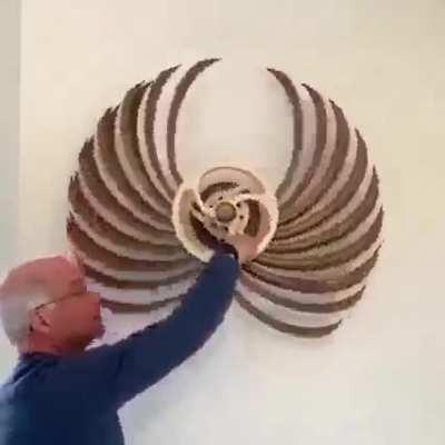 Kinetic Sculpture by David C. Roy.