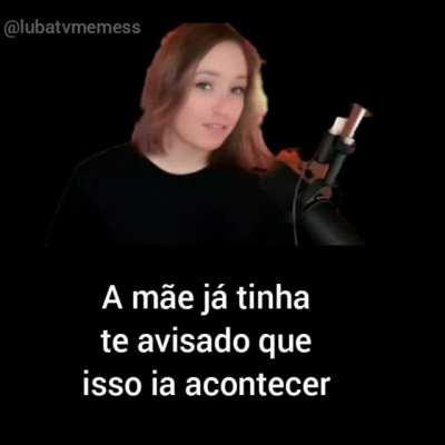 Créditos a página lubatvmemess no Instagram