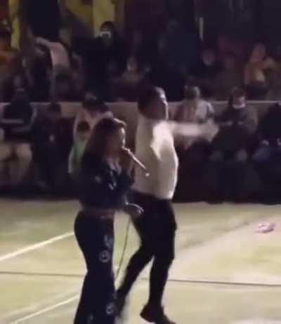 That slap was precise and surely it's a critical hit