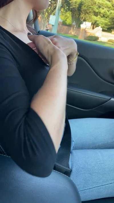 Got a few looks from the guy next to me at the light, not sure why