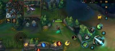 So yeah the akali E to an enemy while tp-ing still works in wild rift
