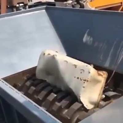 Metal crushing is incredibly satisfying.