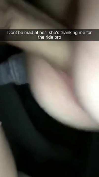 Gratitude the only way she knows how