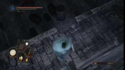 Just nudge the barrel