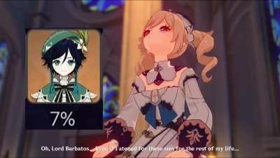 Barbara Gigachad Abyss Usage Rate Meme