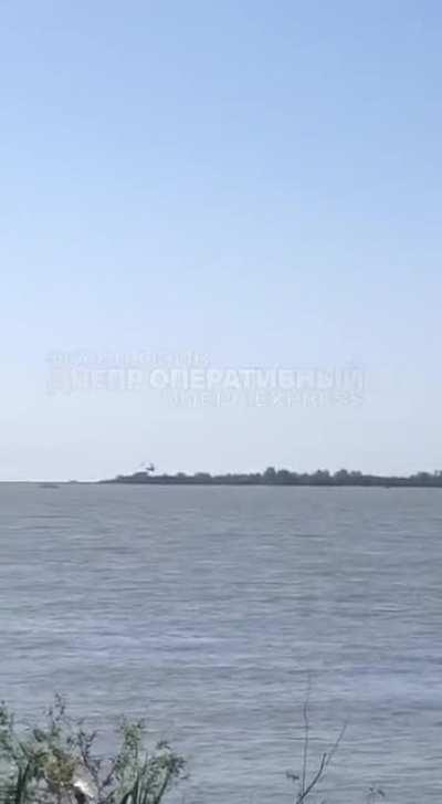 Russian Su-30SM opens cannon fire on Ukrainian Mi-14, Odessa region