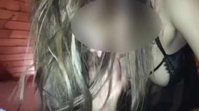 Smacking her head while she deepthroat’s me then cumming in her mouth