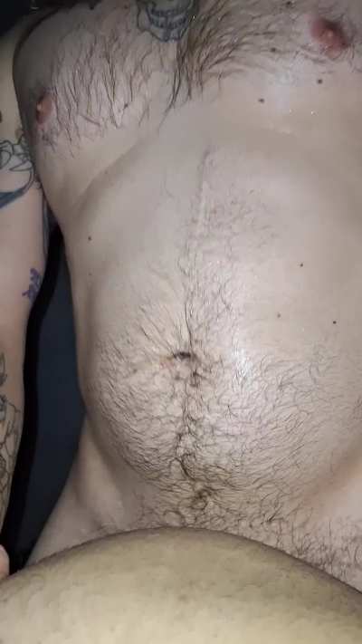 The first time this recently divorced Bi Dad fucked a guy. You can see the moment he realizes my pussy is better than his wife's