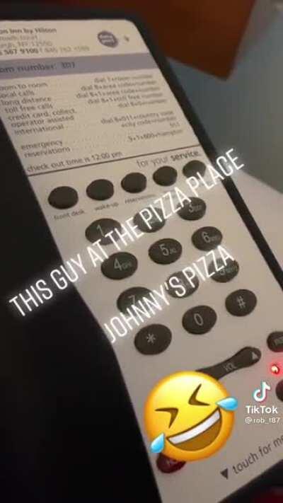 Now what’s more quintessential New York than some jerkoff trying you while you whip up Nonna’s sauce? Unbelievable this guy!