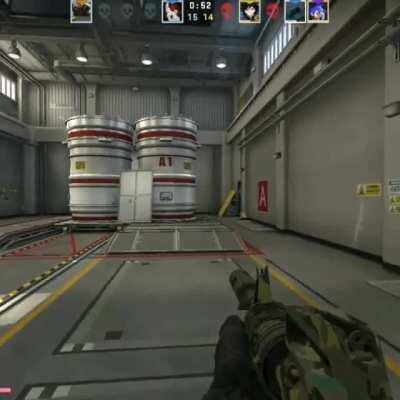 What happened here? Glowing weapon