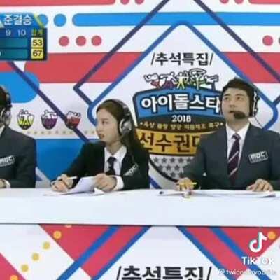 Nayeon being TWICE's very supportive mother