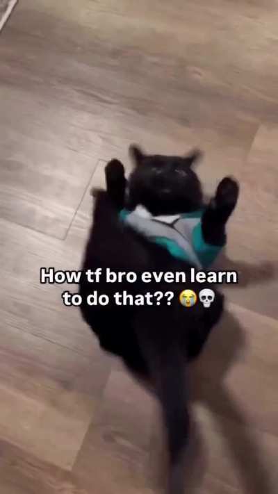 There are 999 ways to get up, bro had to pick the 1000th