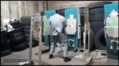 Russian bodyguard training