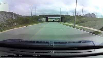 And she gave me an evil look mid turn!