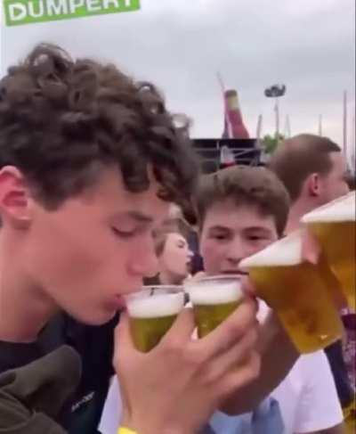 yesyesyesyesno 4 beers at once