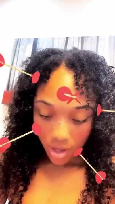 Thought she was gonna pull the titties out for a second.