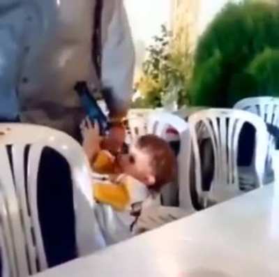 2 year old toddler shoots and kills his father at wedding 