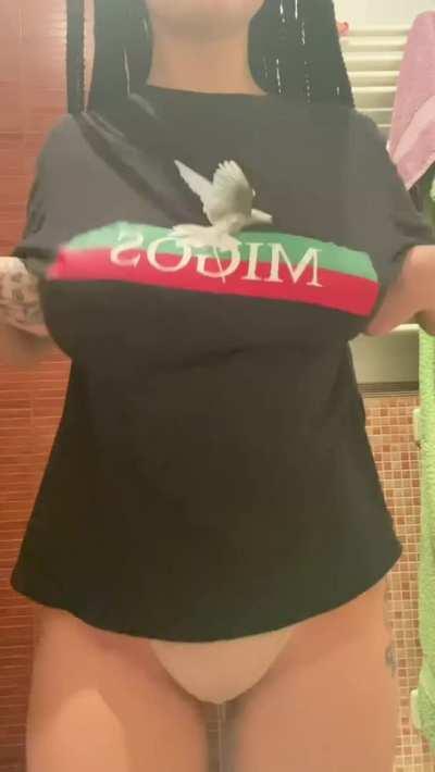 hope my busty milkers'll help me to make u cum at least twice today