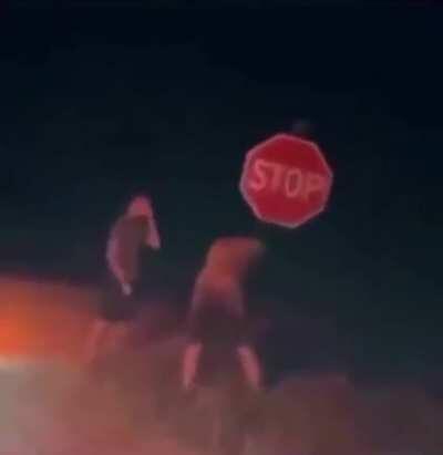 Stop sign