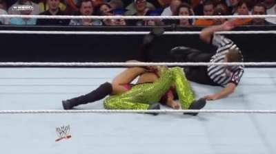 Alicia pins Gail