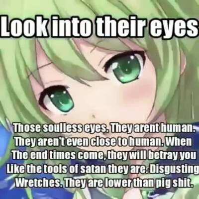 Anti Anime Girl Meme