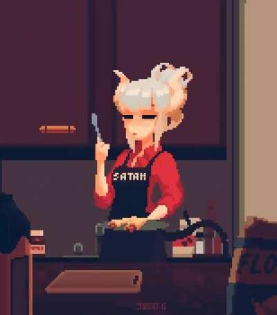 The Most Fluid Helltaker Gif Ever