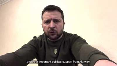 President Zelensky's Latest Address. 10/12/22. Duration 5m56. English Subtitles.