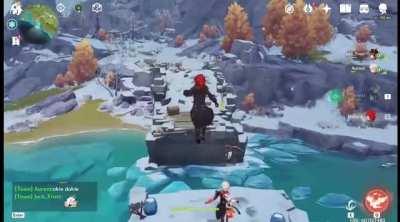 Something my friends ran into when Kazuha released. Couldn't help but to post my friends edit