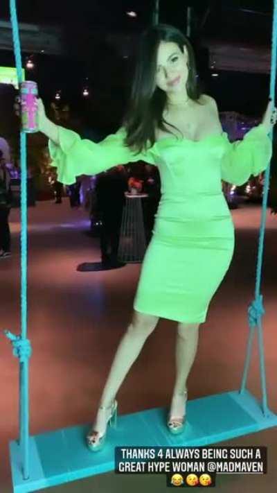 Victoria Justice Loves Swinging