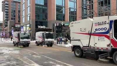The last and most important performance of the Stock Show Parade