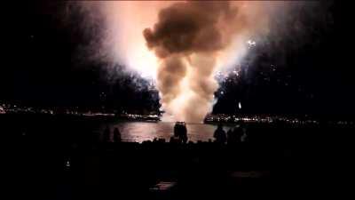 City of San Diego accidentally sets off all it's fireworks at once