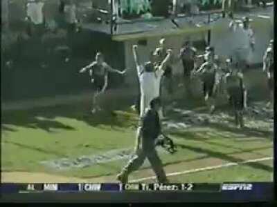 Apparently the coach had cooties.