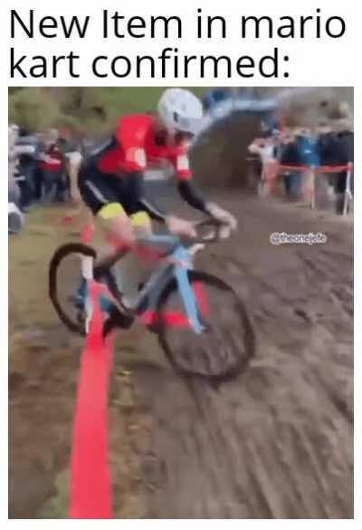 How does the first bike untangle itself?!