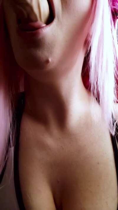 Who else loves those long, thick strings of spit?