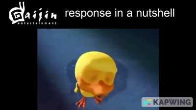 gaijin response in a nutshell