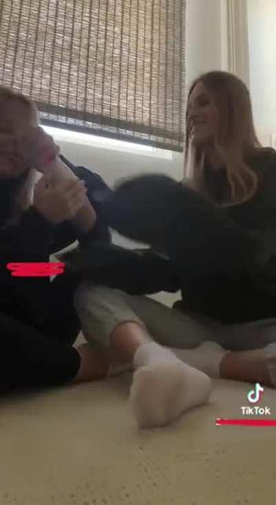 Do you enjoy watching us smell each others 3 day worn socks?