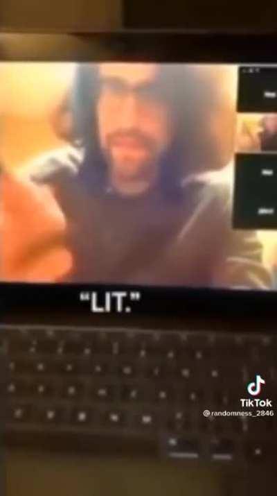 No hate to the teacher, at least hes trying.