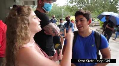 UCF student sick with COVID takes off mask to be an ALPHA MALE.