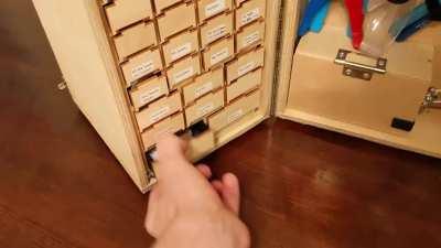 I move around heaps, so I made a portable lab to do robotics work wherever I go! (build info in comments)