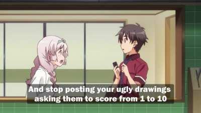 I can't understand your weeabo things