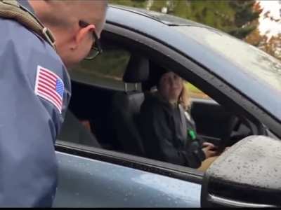 She wasn't hot enough to stop ice