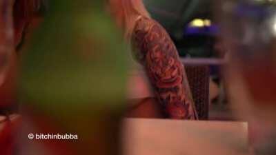 She wanted to touch my boobs, I said sure why not haha [GIF]