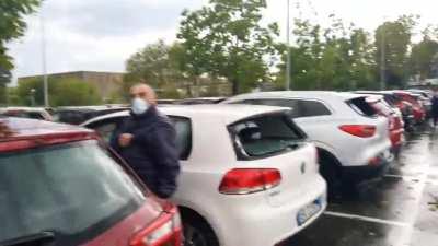 Supercell hailstorm CARnage, thankfully i had insurance (more in the comments)